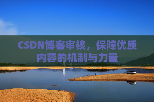 CSDN博客审核，保障优质内容的机制与力量